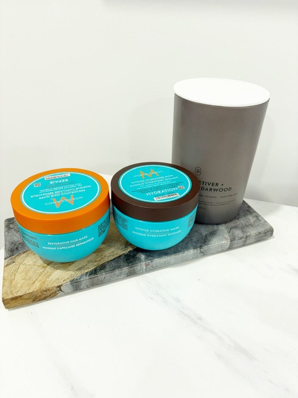NEW Moroccanoil Bundle of 2 Hair Hydration Masks
